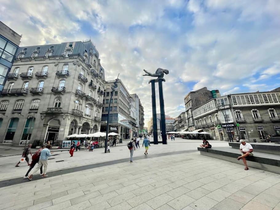 Vila Espectacular Casa Centro De Vigo Exteriér fotografie