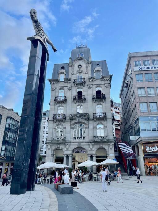 Vila Espectacular Casa Centro De Vigo Exteriér fotografie